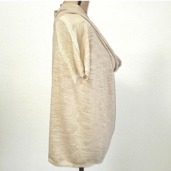 Anthro Knitted & Knotted Slouchy Blouse, Size M. - Picture 3 of 7